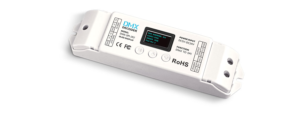 DMX-SPI信号解码器 DMX-SPI-202
