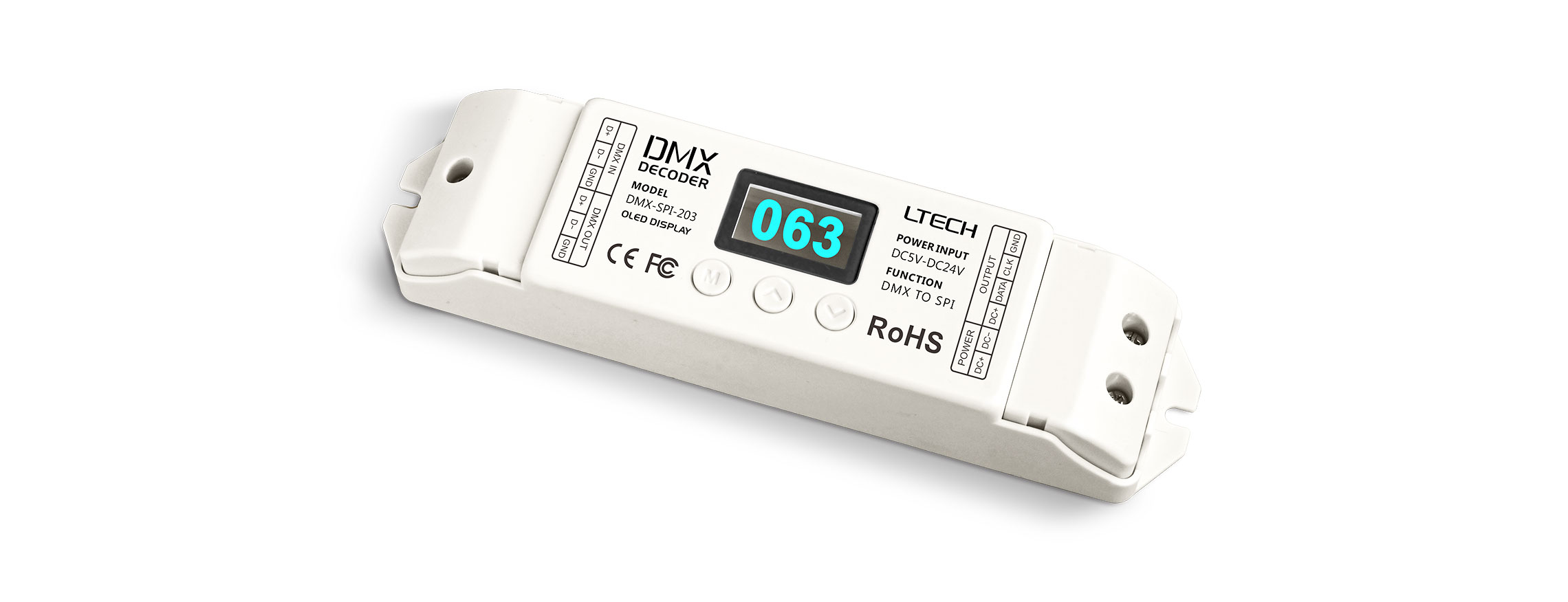 调光信号转换器 DMX-SPI-203