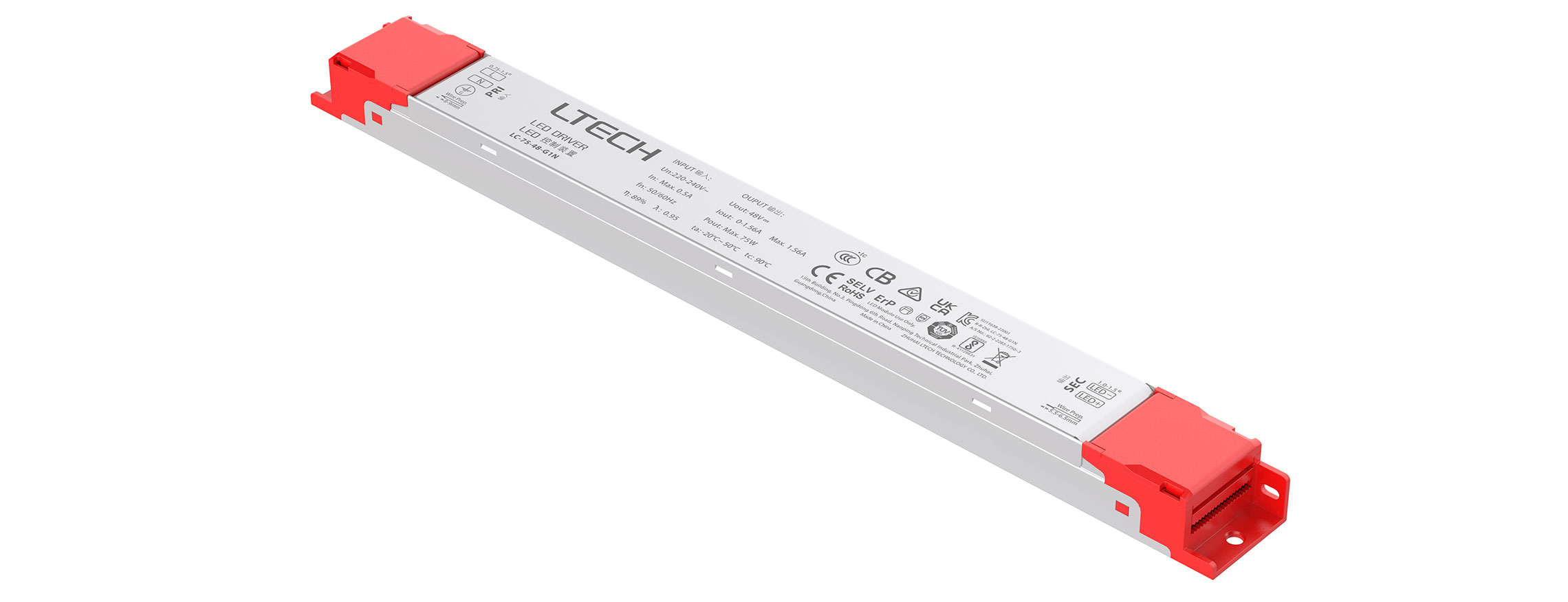 75W 48VDC 恒压LED非调光驱动器 LC-75-48-G1N