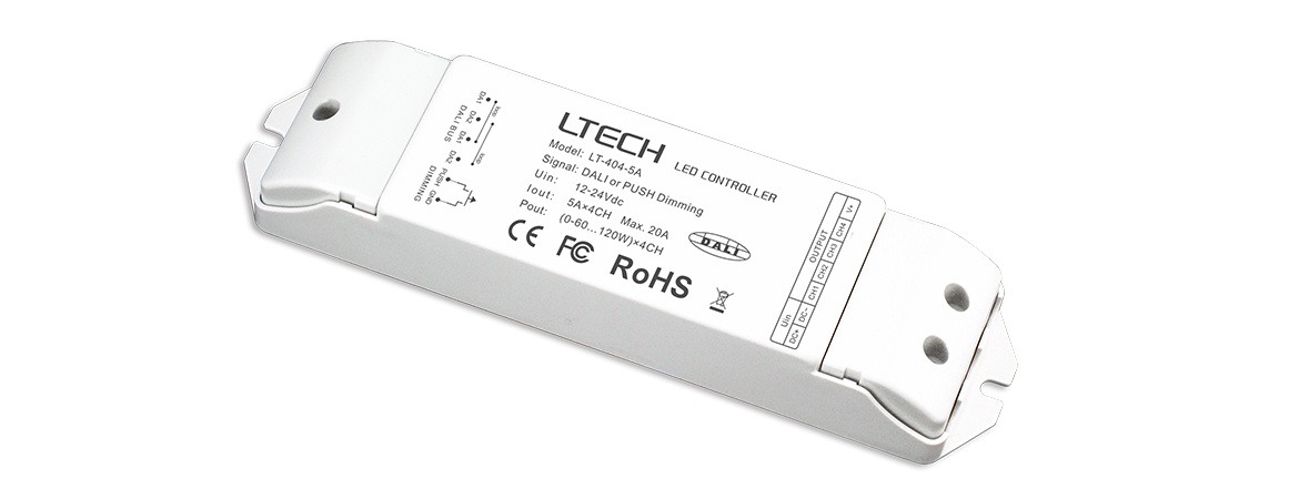 DALI LED调光驱动器 LT-404-5A