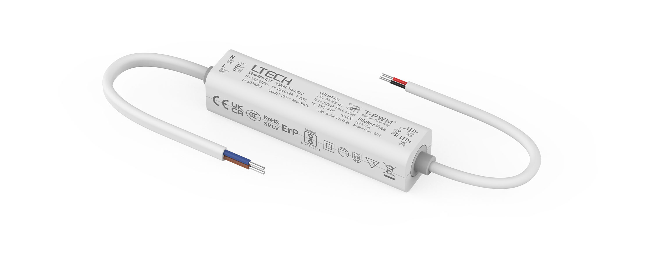 6W 250mA CC Triac Driver SE-6-250-G1T