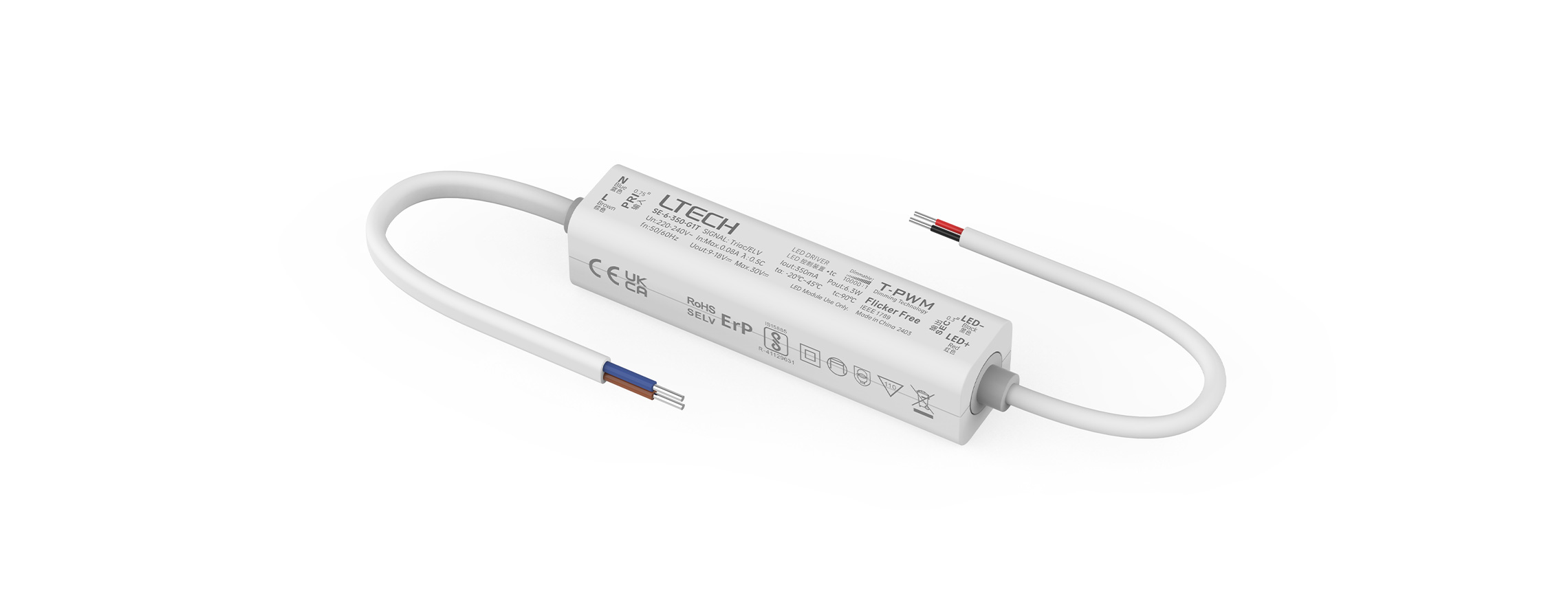 6W 350mA CC Triac Driver SE-6-350-G1T