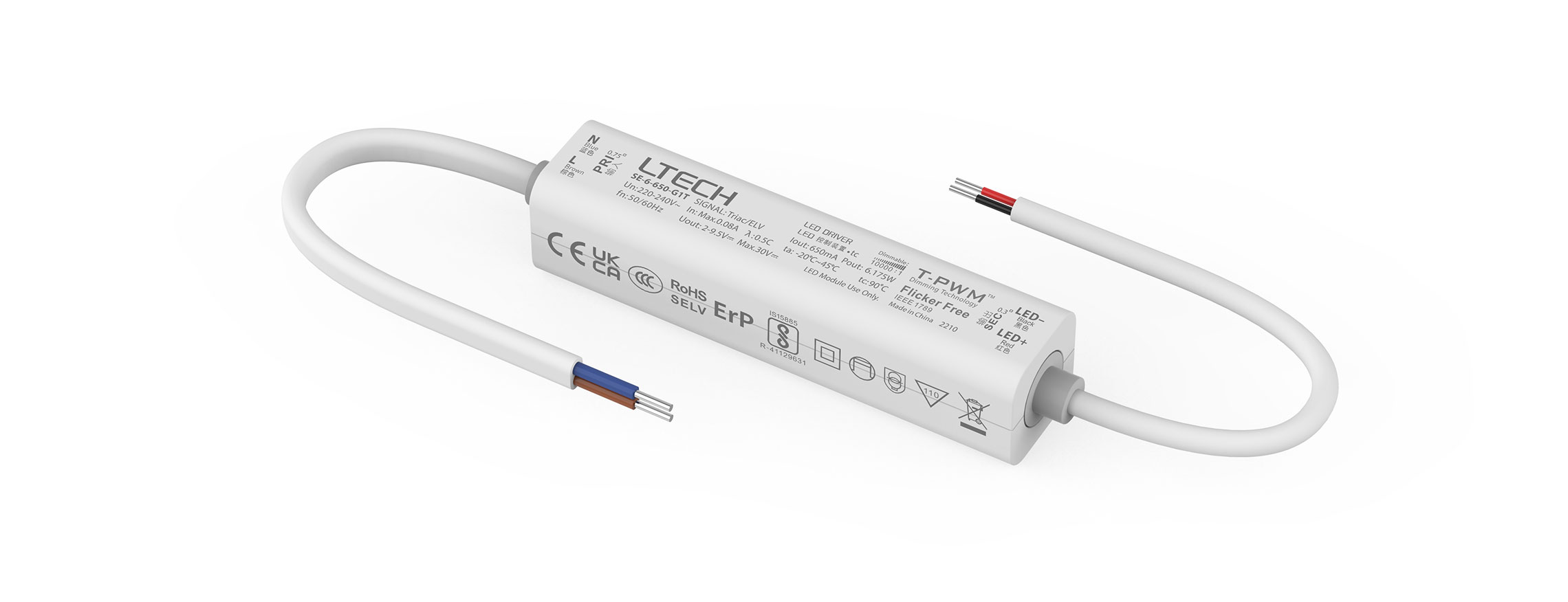 6W 650mA CC Triac Driver SE-6-650-G1T