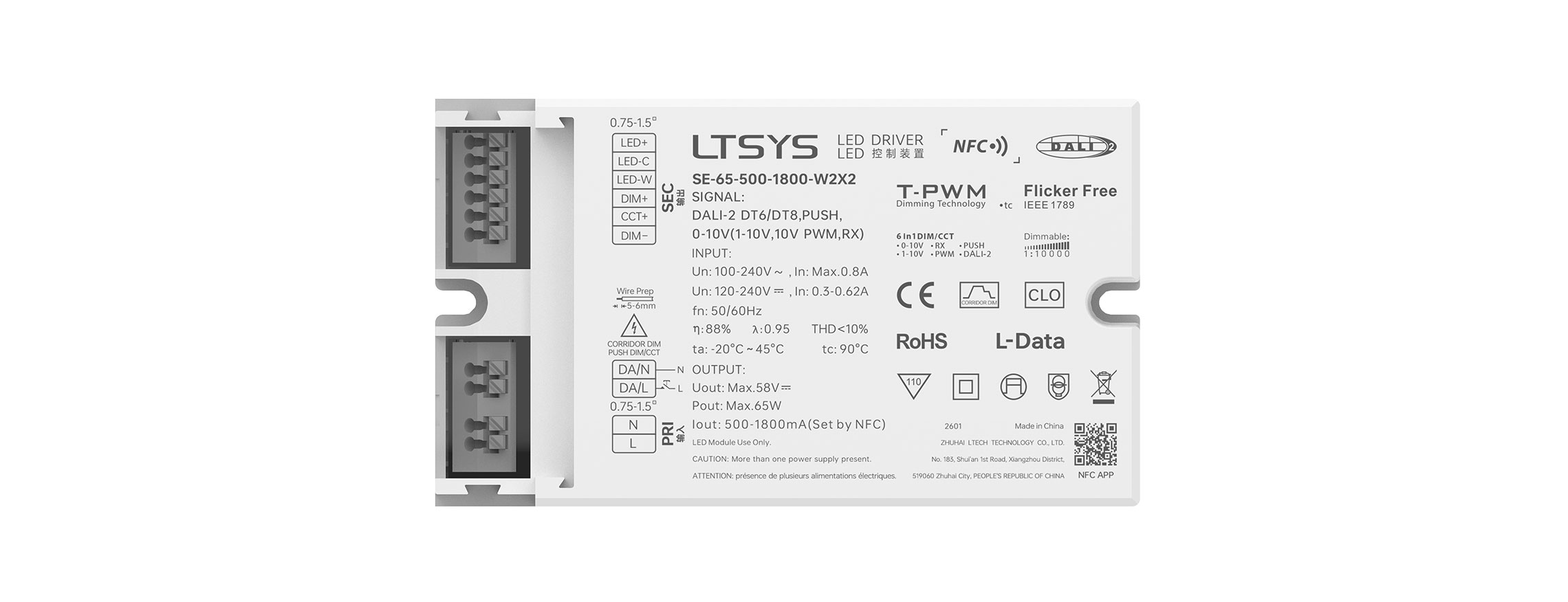 SE-65-500-1800-W2X2
