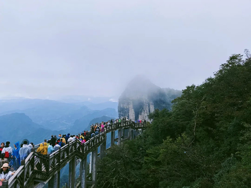 天门山栈道2