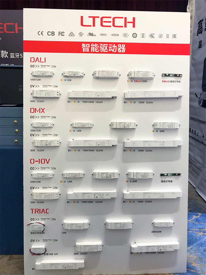 数百款BLE Mesh 5.0无线与有线智能照明驱动器配套使用2