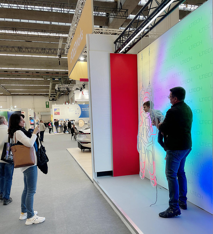 2022light+building德国·法兰克福展雷特展位多角度照片