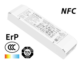 30W 200-800mA NFC CC DALI DT6/DT8 tunable white LED driver SE-30-200-800-W2D