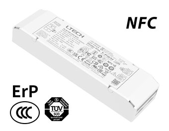 40W 300-1000mA NFC可编程0/1-10V调光电源 SE-40-300-1050-W1A