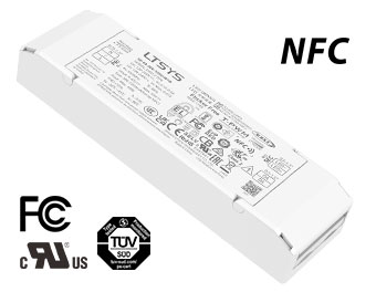 40W 300-1000mA NFC可编程DALI调光电源 SE-40-300-1050-W1D