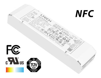 40W 300-1000mA NFC可编程0/1-10V色温电源 SE-40-300-1050-W2A